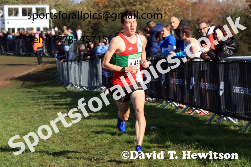 Junior Mens 2025 National Cross Country Relays, Berry Hill Park, Mansfield. Photo: David T. Hewitson/Sports for All Pics